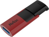 Флеш Диск Netac 128Gb U182 NT03U182N-128G-30RE USB3.0 красный/черный