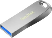 Флеш диск 64Gb SanDisk CZ74 Ultra Luxe, USB 3.0 серебристый (SDCZ74-064G-G46)