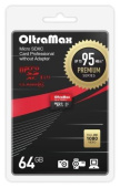 OLTRAMAX 64GB microSDXC Class 10 UHS-1 Premium (U3) [OM064GCSDXC10UHS-1-PrU3 w]