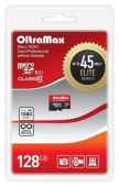 OLTRAMAX 128GB microSDXC Class 10 UHS-1 Elite [OM128GCSDXC10UHS-1-ElU1 w]