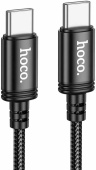 Hoco (А0023240) X91 Radiance Type C to Type C charging data cable 60W, 3m (черный)