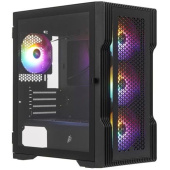 Корпус 1STPlayer TRILOBITE T3 черный без БП Mini-Tower ATX (T3-BK-4F1)