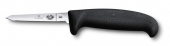 Нож кухонный Victorinox Fibrox (5.5903.09M) стальной разделочный для птицы лезв.90мм прямая заточка черный