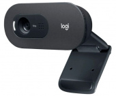 Камера Web Logitech C505 черный (1280x720) USB2.0 с микрофоном для ноутбука