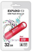 EXPLOYD 32GB-570-красный