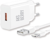 AKSBERRY (6972969383064) T42 QC30 + кабель (белый)