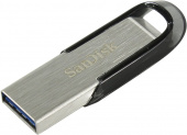 Флеш Диск Sandisk 256Gb Cruzer Ultra Flair SDCZ73-256G-G46 USB3.0 серебристый/черный