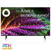 Телевизор LED 55" BBK 55LEX-8249/UTS2C черный SMART Яндекс ТВ