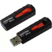SMARTBUY 64GB IRON BLACK/RED USB3.0