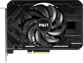 Видеокарта Palit PCI-E 4.0 RTX4060 STORMX NVIDIA GeForce RTX 4060 8Gb 128bit GDDR6 1830/17000 HDMIx1 DPx3 HDCP Ret