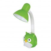 CAMELION KD-380 C05 зелёный (Светильник настольный, "Сова", 230В, 40Вт, E27)