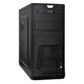 Корпус Exegate CP-603 MidiTower ATX MicroATX Цвет черный EX278394RUS
