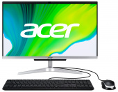 Моноблок Acer Aspire C22-963 21.5" Full HD i3 1005G1 (1.2) 4Gb 1Tb 5.4k SSD128Gb UHDG CR Endless GbitEth WiFi BT 65W клавиатура мышь серебристый 1920x1080