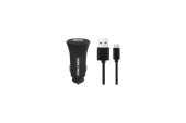 Автомобильное З/У More Choice AC23a 2.4А USB Type-C черный