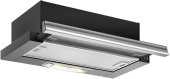 Вытяжка встраиваемая Elikor NT6311BX нержавеющая сталь/черный управление: кулисные переключатели (1 мотор)