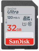 SANDISK 32GB SDHC Ultra Class10 UHS-I 120MB/s (SDSDUN4-032G-GN6IN)