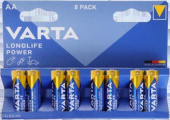 VARTA (04906121418) BL8 LR6 LONGLIFE POWER HIGH ENERGY ALKALINE (4906)