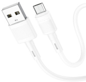 HOCO (6931474770899) X83 Victory MicroUSB (m) 1m - белый