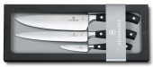 Набор ножей кухон. Victorinox Grand Maitre Chefs (7.7243.3) компл.:3шт черный подар.коробка