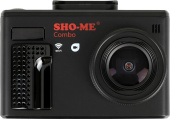 Видеорегистратор с радар-детектором Sho-Me Combo Note WiFi DUO GPS ГЛОНАСС черный 135° 1920x1080 Wi-Fi