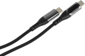 Кабель Philips DLC9100 USB Type-C (m)-USB Type-C (m) 1.2м черный