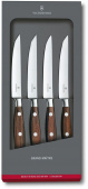 Набор ножей кухон. Victorinox Grand Maitre Steak (7.7240.4) компл.:4шт дерево подар.коробка