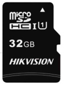 Карта памяти microSDHC 32Gb Class10 Hikvision HS-TF-C1(STD)/32G/Adapter + adapter