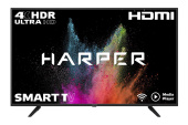 HARPER 65U660TS-T2-UHD-SMART БЕЗРАМОЧНЫЙ