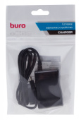 Сетевое зар./устр. Buro XCJ-021-EM-2.1A 2.1A универсальное кабель microUSB черный