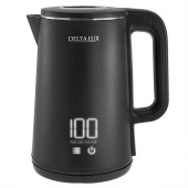 DELTA LUX DE-1023 black (1,8л. металл/пластик)