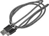 Кабель Buro Braided BHP RET TYPEC1 USB (m)-USB Type-C (m) 1м