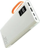 MORE CHOICE (4620202550545) PB22-10 с кабелем 2USB 2.1A - 10000mAh белый