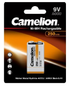 CAMELION (5014) 9V-250mAh Ni-Mh BL-1 (NH-9V250BP1, аккумулятор,9В)