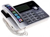 Стационарный телефон TeXet TX-259 черный/серебристый