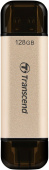 Флеш Диск Transcend 128Gb Jetflash 930С TS128GJF930C USB3.0 золотистый/черный