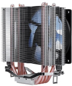Устройство охлаждения(кулер) Aerocool Verkho 4 Lite Soc-AM4/AM3+/1150/1151/1200/2011 4-pin 19-27dB Al+Cu 125W 571gr LED Ret