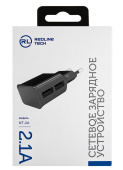 Сетевое зар./устр. Redline NT-2A 2.1A универсальное черный (УТ000009404)