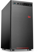 ПК IRU Home 310H6SE MT черный i5-13400 16Gb/512Gb UHDGr730 DOS (2032028)