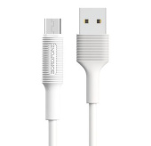 BOROFONE (6957531081661) BX1 USB (m)-microUSB (m) 1.0м - белый