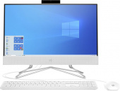 Моноблок HP 22-df1028ur 21.5" Full HD i3 1125G4 (2) 4Gb 1Tb 7.2k MX330 2Gb CR Windows 10 GbitEth WiFi BT 90W клавиатура мышь Cam белый 1920x1080
