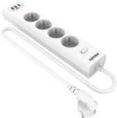 Сетевой фильтр Philips CHP8246WA/51 4роз. 2м белый