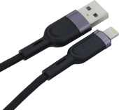 Кабель Hoco U117 USB(m) - Lightning(m) 1.2м черный (IP(01481))
