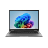 Ноутбук 14" Asus VivoBook Flip 14 TP3407SA-QL055W серый Touch Ultra 7 256V 16Gb/1Tb Intel Arc Windows 11 Home (90NB14Y1-M00690)
