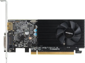 Видеокарта Gigabyte PCI-E 3.0 GT1030 2Gb GV-N1030D4-2GL DDR4 64bit 1177/2100 1xDVI 1xHDMI low prof RTL