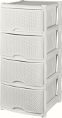 KEEPLEX KL377312048 Rattan четырехсекционный белое облако (480х410х945 мм.)