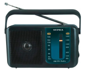 Радиоприемник портативный Supra ST-14 черный