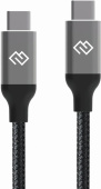 Кабель Digma D-TYPE-C-USB3.2-100W-4K-3M USB Type-C(m) - USB Type-C(m) 3м черный