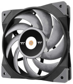 Вентилятор Thermaltake Toughfan 12 Turbo 120x120x25mm черный/серый 4-pin 28.1dB 217.7gr Ret (CL-F121-PL12GM-A)