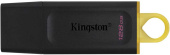 Флеш Диск Kingston 128Gb DataTraveler Exodia DTX/128GB USB3.1 черный/желтый