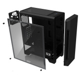 ZALMAN S3 MIDITOWER без Б/П ATX MICROATX MINIITX черный